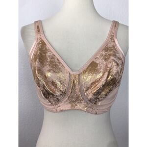 Bras N Things Lingerie Metallic Print Underwire Bra